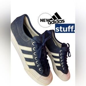 Adidas Dark Blue Athletic Shoes